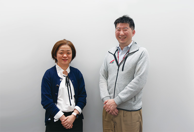 アズワン株式会社 箱田氏、塩田氏