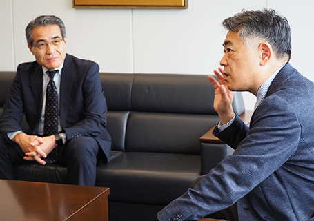 田宮 一夫 氏と甲斐荘 博司 氏