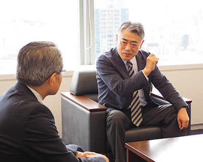 田宮 一夫 氏と甲斐荘 博司 氏